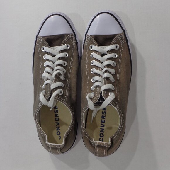 Converse Chuck Taylor All Stars Dark Gray Low Top Classic Size Mens 9 Womens 11‎ - Picture 1 of 7